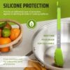 Kaluns Kitchen Tongs Set – 4 Heat-Resistant Silicone Tongs - Image 3