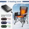 Heated Camping Chair for Outdoor Sports, 400lbs Capacity - Image 2