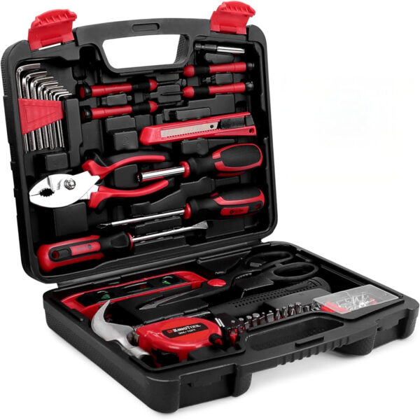 KingTool 149-Piece For Home Repair Tool Kit with Toolbox